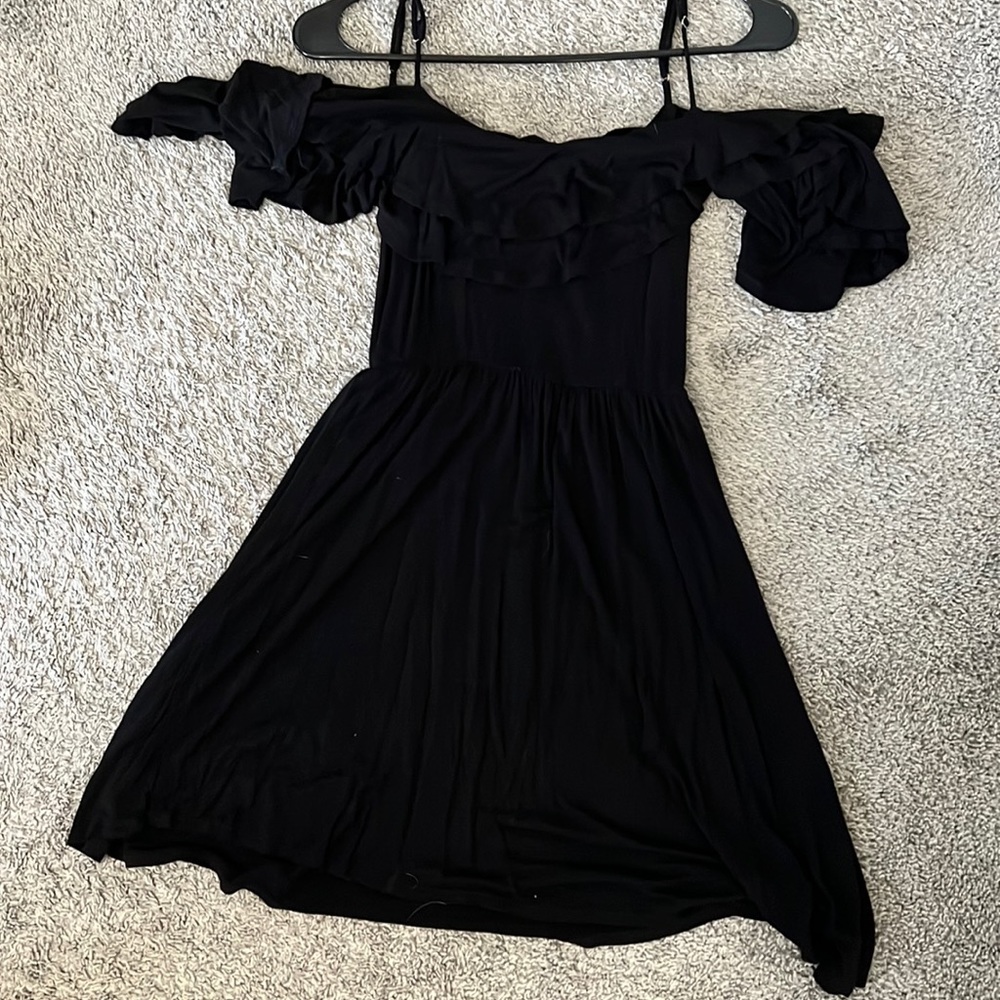 Black sun dress